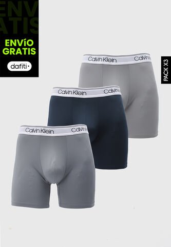 Bóxer x3 Calvin Klein Multicolor Calvin Klein