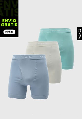 Bóxer x3 Calvin Klein Multicolor Calvin Klein