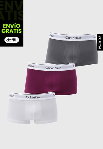 Bóxer x3 Calvin Klein Multicolor Calvin Klein