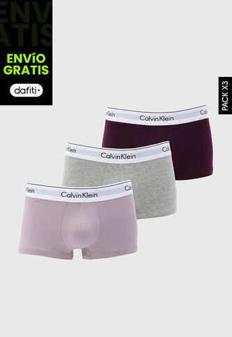 Bóxer x3 Calvin Klein Multicolor Calvin Klein