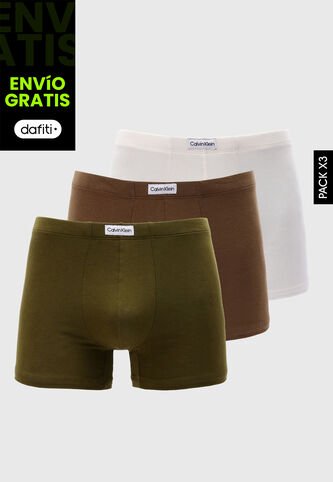 Bóxer Trío Calvin Klein Multicolor Calvin Klein