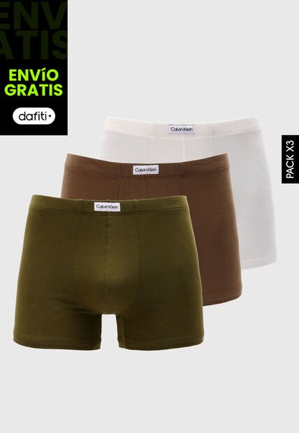 Bóxer Trío Calvin Klein Multicolor