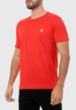 Camiseta Rojo-Blanco Calvin Klein de Calvin Klein
