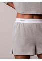 Pantalonetas Gris De Estar Por Casa Con Logo Calvin Klein de Calvin Klein