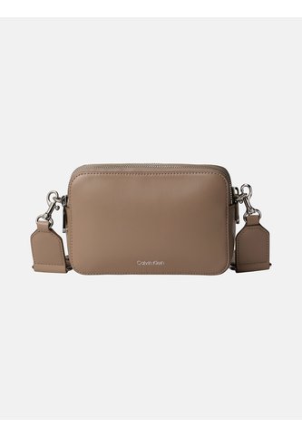 Bolso Beige Cruzado Convertible De 2 Tiras Calvin Klein Calvin Klein