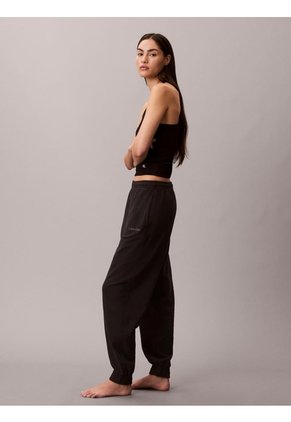 Jogger Negro De Estar En Casa - Cotton Terry Calvin Klein