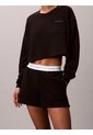 Pantalonetas Negro De Estar Por Casa Con Logo Calvin Klein de Calvin Klein