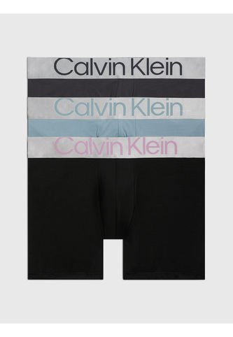 Pack De 3 Boxer Brief En Microfibra - Steel Calvin Klein Calvin Klein