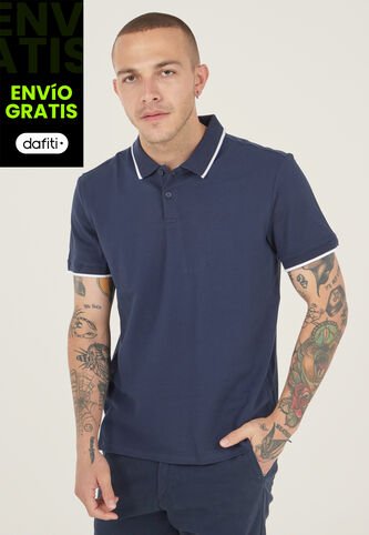 Polo Azul Navy-Blanco Calvin Klein Calvin Klein