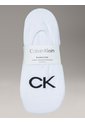 Paquete De 3 Medias Con Logo Mujer Blanco de Calvin Klein