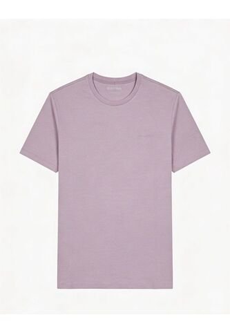 Camiseta Morada Solid Liquid Con Logo Calvin Klein Calvin Klein