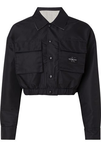 Chaqueta Negra Reversible Para Mujer Calvin Klein Calvin Klein