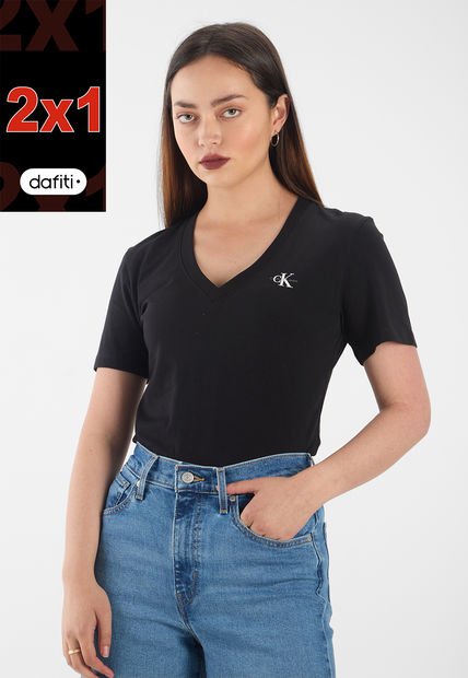 Camiseta Negro Calvin Klein