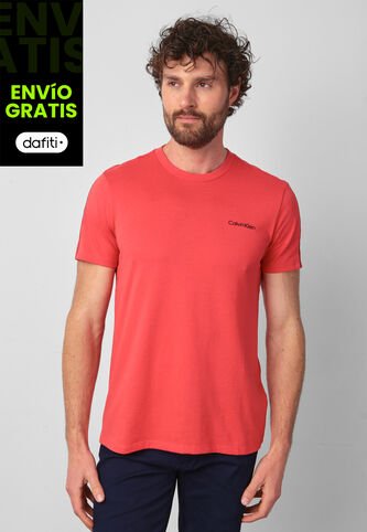 Camiseta Calvin Klein Rojo Calvin Klein