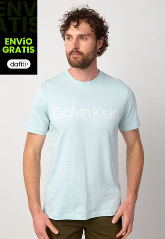 Camiseta Calvin Klein Aguamarina Calvin Klein