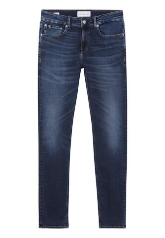 Jeans Azul De Corte Skinny Con Logo Calvin Klein Calvin Klein