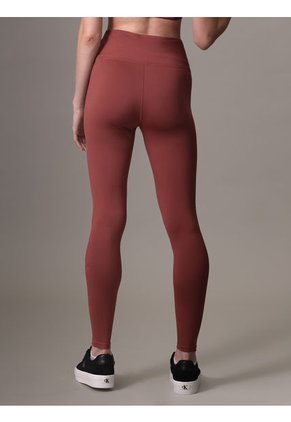 Leggings Rojo Deportivos Con Logotipo Calvin Klein