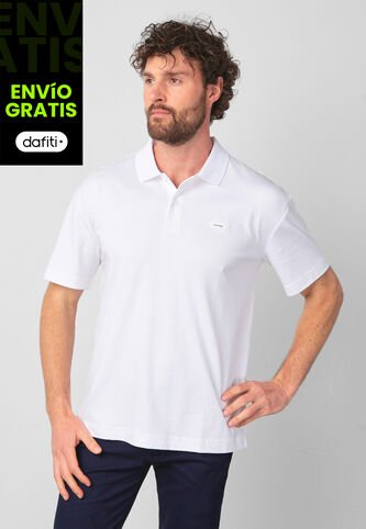 Polo Calvin Klein Blanco Calvin Klein
