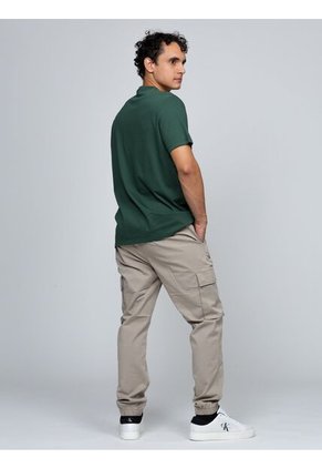 Camiseta Verde Con Monograma 30s Calvin Klein