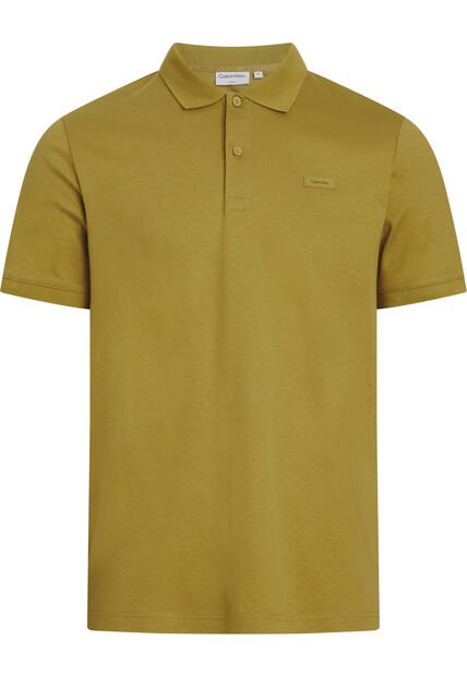 Polo Verde Slim De Algodón Calvin Klein