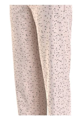 Pantalón De Pijama Beige En Viscosa Calvin Klein