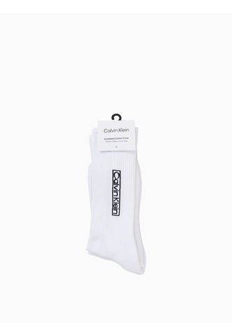 Paquete De 3 Calcetines Con Logo Blanco Calvin Klein Calvin Klein