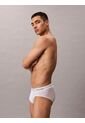 Pack Blanco De 3 Slips De Cadera - Icon Cotton Stretch Calvin Klein de Calvin Klein