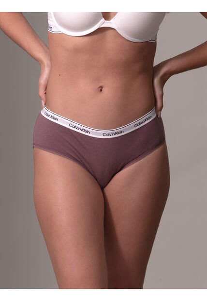 Panty Rosado Hipster - Modern Logo Calvin Klein