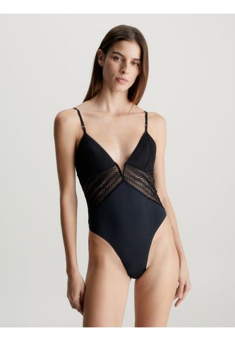 Body Negro En Encaje - Minimalist Lace Calvin Klein Calvin Klein