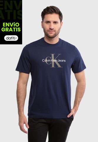 Camiseta Calvin Klein Azul Calvin Klein