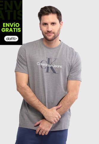 Camiseta Calvin Klein Gris Calvin Klein