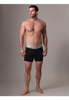 Pack De 3 Boxer Negro Brief - Steel Microfibra Calvin Klein
