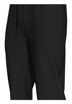Jogger Negro Tipo Deportivo Con Logo Y Cinta Calvin Klein