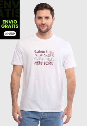 Camiseta Calvin Klein Blanco Calvin Klein