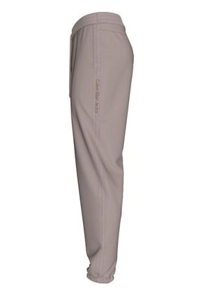 Jogger Beige Deportivo Con Logo Y Cinta Calvin Klein