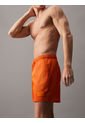 Bermuda De Baño Naranjade Largo Medio Con Cordón Antidesgarro Calvin Klein de Calvin Klein