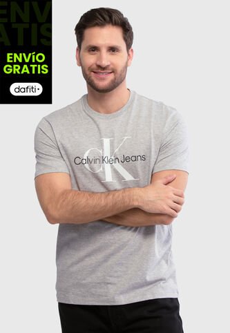 Camiseta Calvin Klein Gris Calvin Klein