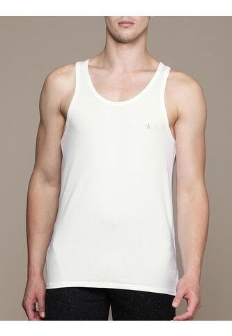 Paquete Blanco De 3 Camiseta Sin Mangas Calvin Klein Calvin Klein