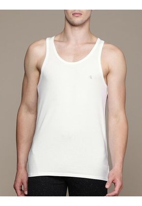 Paquete Blanco De 3 Camiseta Sin Mangas Calvin Klein