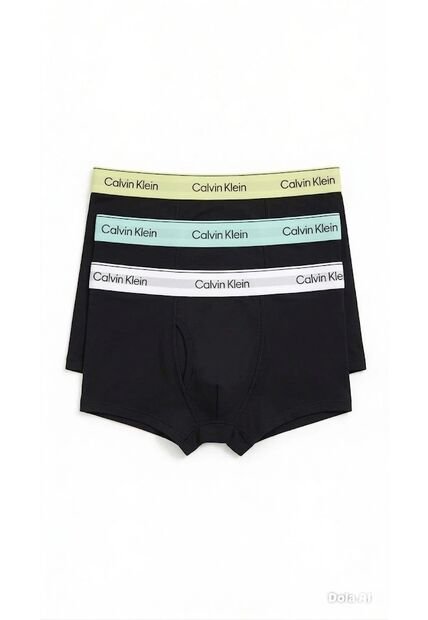 Pack Negro De 3 Boxers Trunk - Modern Cotton Stretch Calvin Klein