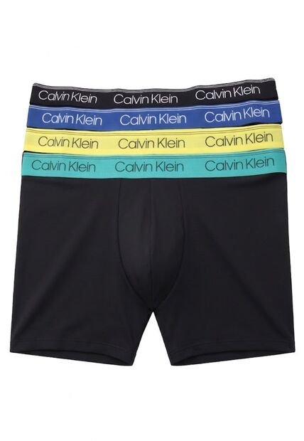 Pack Negro De 4 Boxer Brief - Micro Stretch Calvin Klein