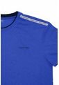 Camiseta Azul Manga Corta Con Cinta Distintiva En Los Hombros Calvin Klein de Calvin Klein