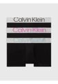 Pack De 3 Boxer Negros - Steel - Low Rise Trunk Calvin Klein de Calvin Klein