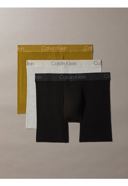 Pack Multicolor De 3 Bóxers Sueltos Largos - Ultra Soft Modal Calvin Klein
