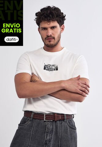 Camiseta Calvin Klein Blanco Calvin Klein