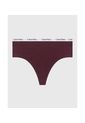 Pantie Tipo Tanga Vinotinto De Cintura Alta - Carrusel Calvin Klein de Calvin Klein