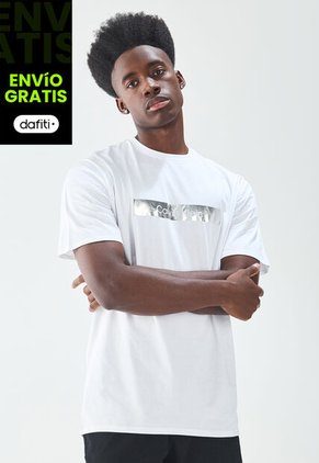 Camiseta Blanco-Negro Calvin Klein