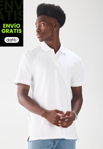 Polo Blanco-Gris Calvin Klein Calvin Klein