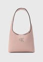 Bolso Calvin Klein Minimal Monograma Rosa de Calvin Klein