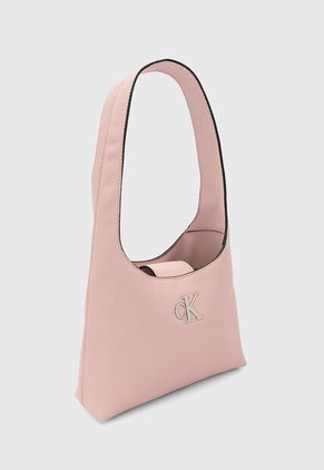 Bolso Calvin Klein Minimal Monograma Rosa